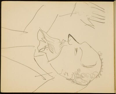 Mann mit erhobenem Arm (Man with a Raised Hand) [p. 68]