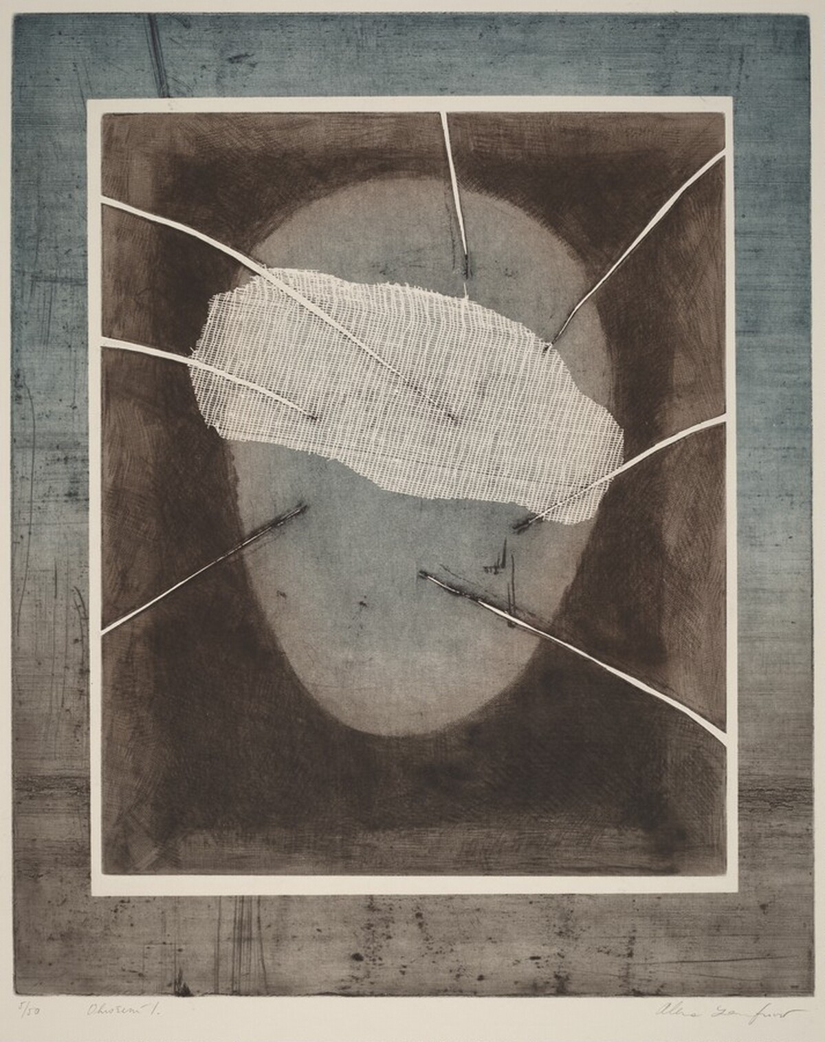 Ohrození I (Distress I) by Alena Laufrová