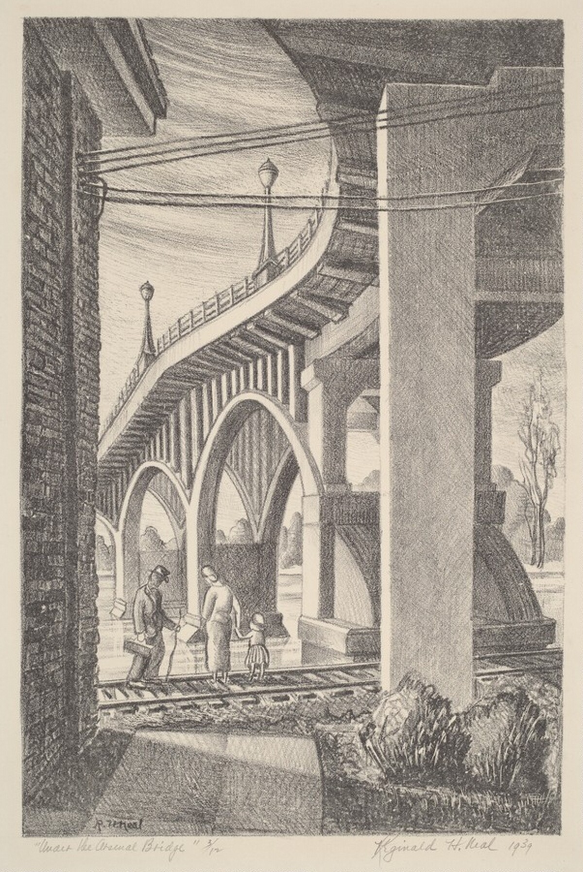 Under the Arsenal Bridge by Reginald H. Neal