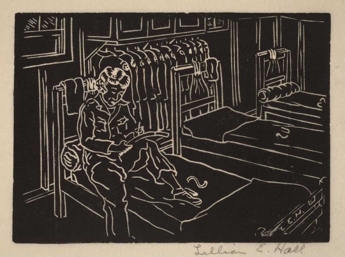 Untitled (Letter to Home) by Lillian E. Hall