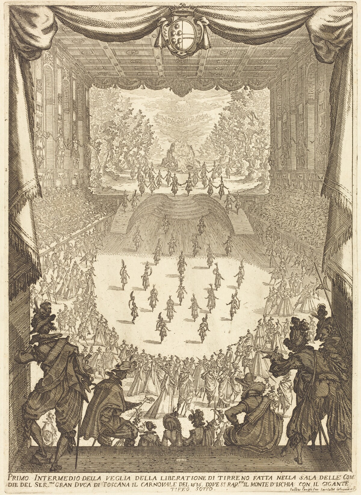 First Intermezzo by Jacques Callot