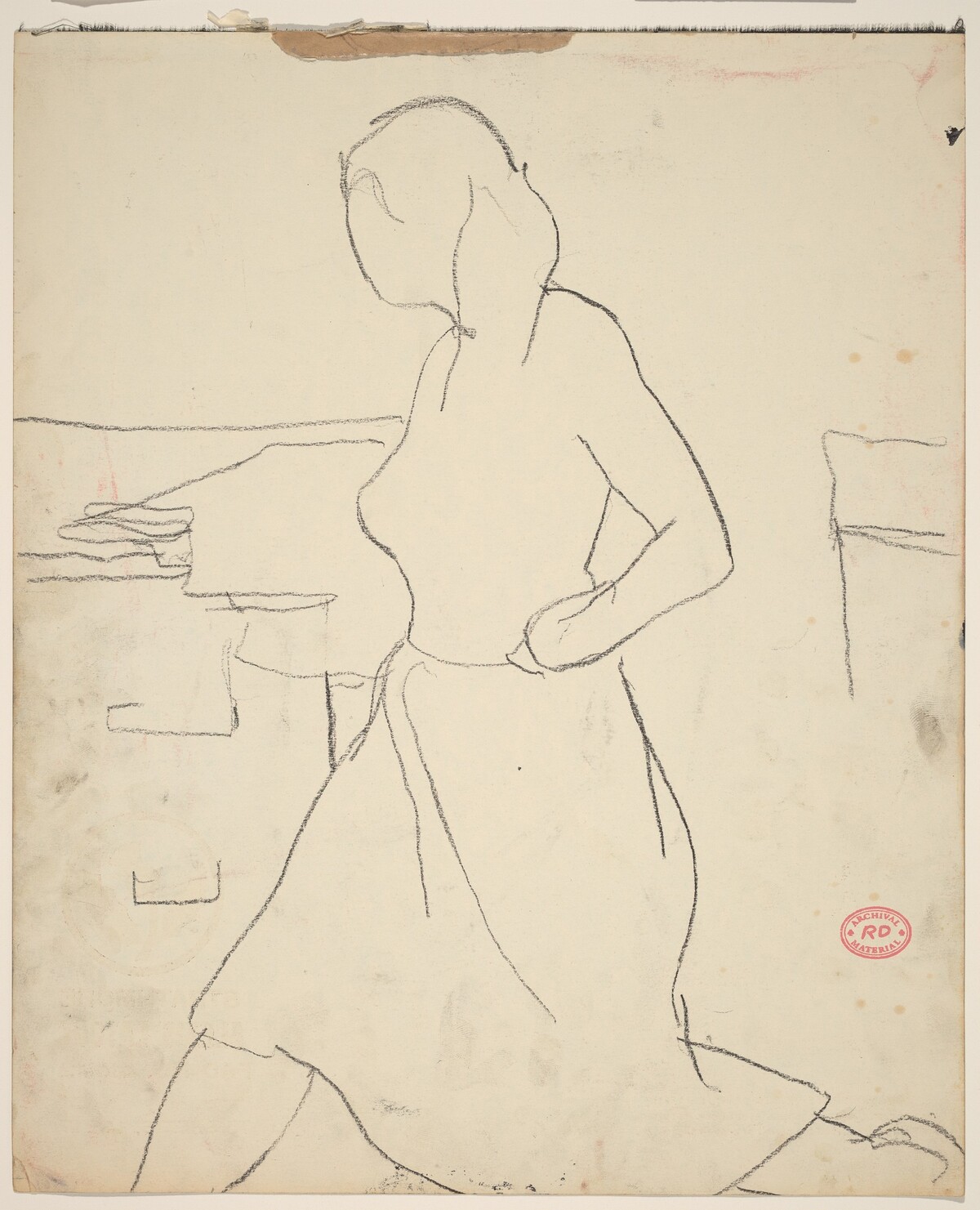 Untitled [woman] by Richard Diebenkorn