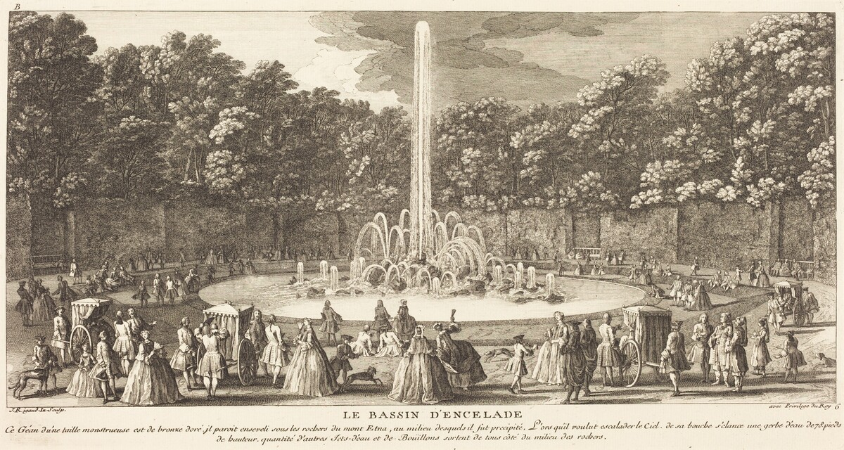 Le Bassin d'Encelade by Jean-Baptiste Rigaud