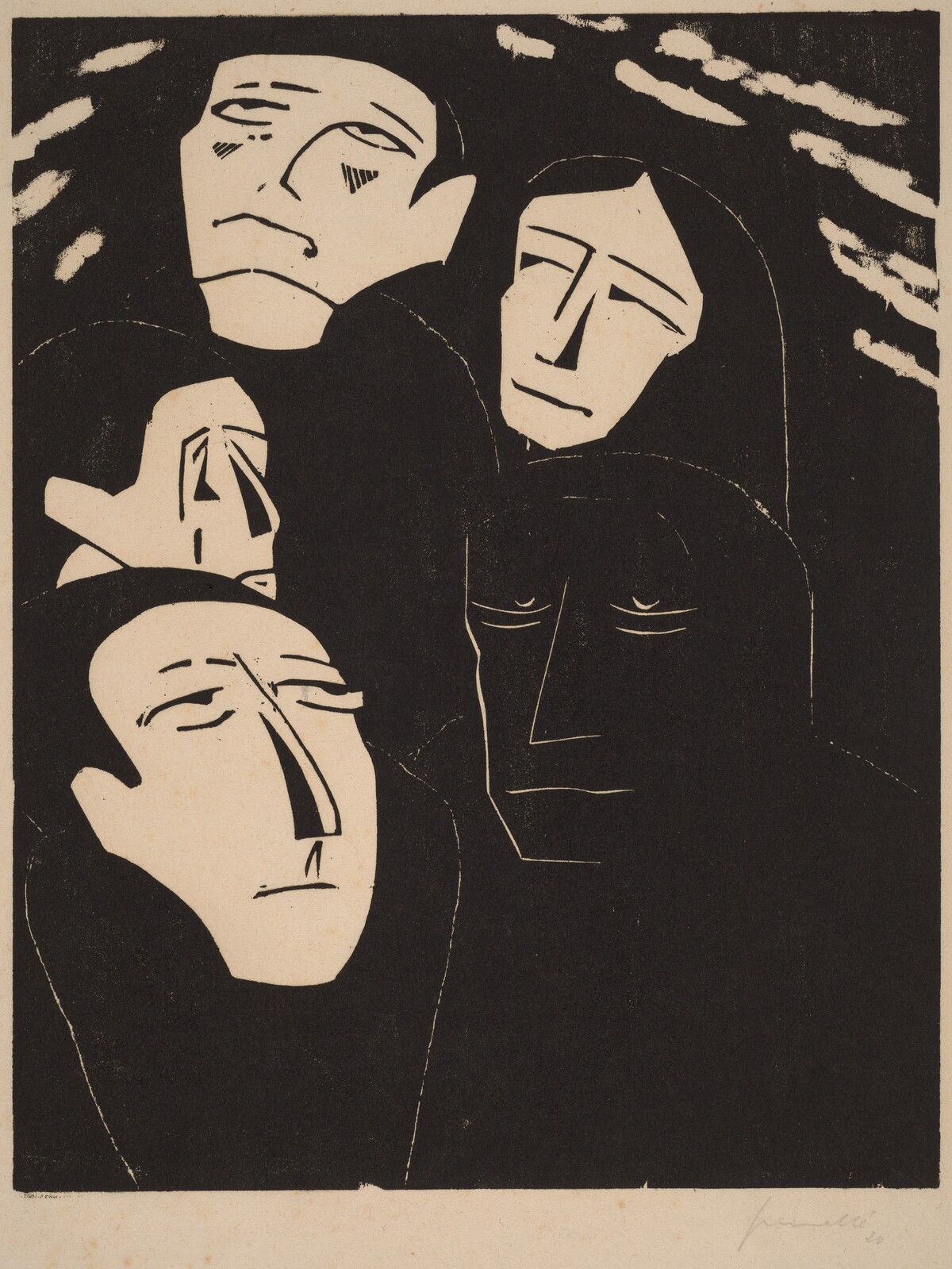 Eavesdropping by Walter Gramatté