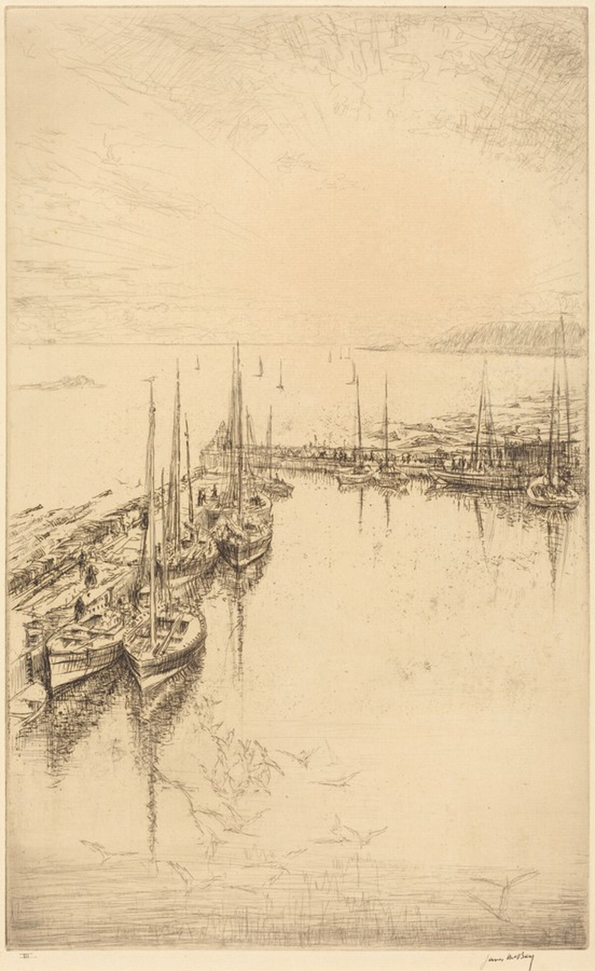 Gamrie by James McBey