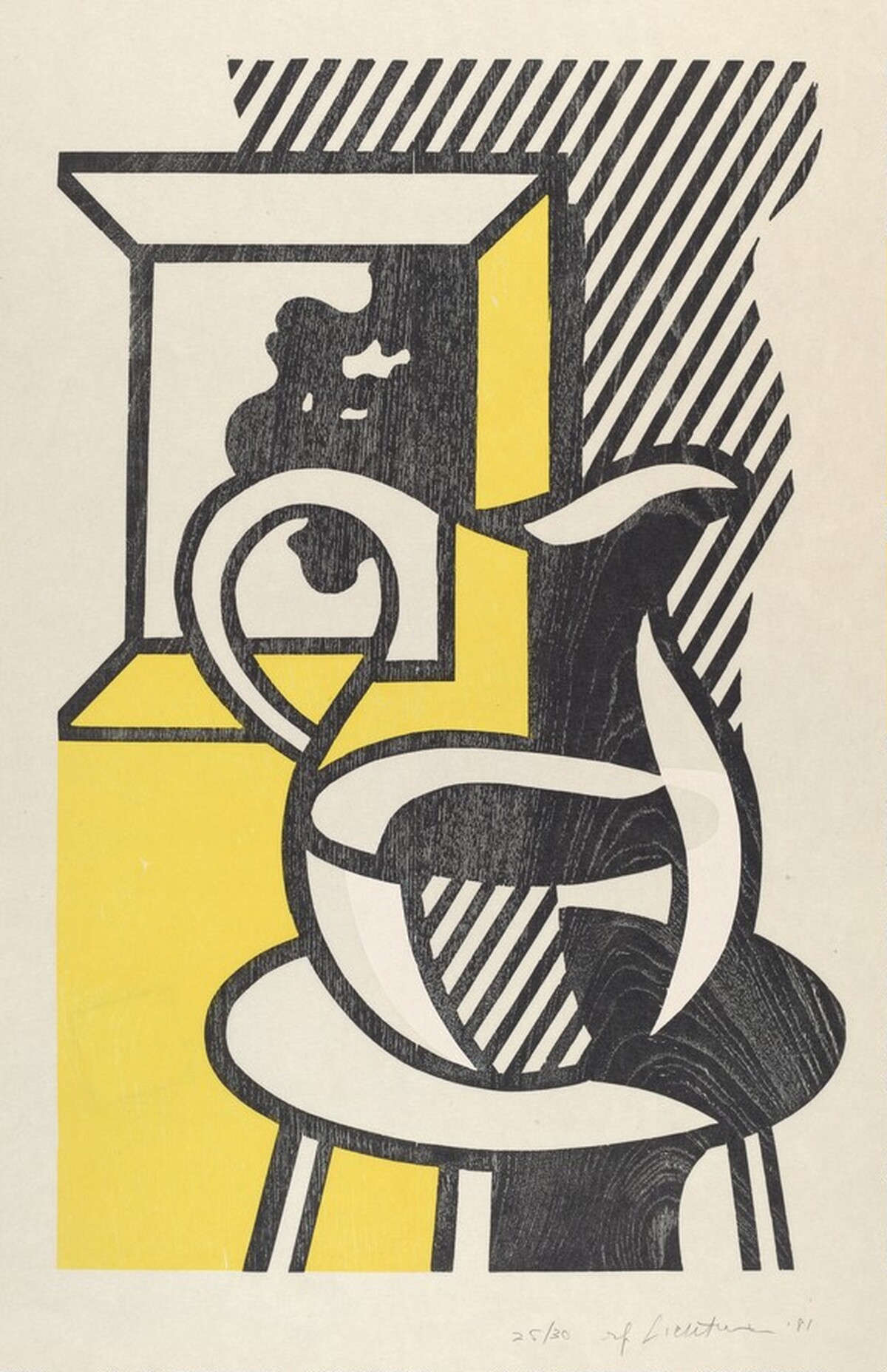 Picture and Pitcher by Roy Lichtenstein