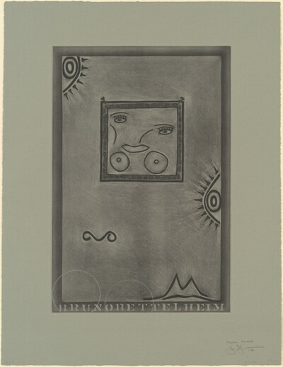 Untitled (White Mezzotint) [trial proof]