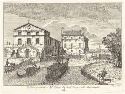 Villa Foscari Vista di Fianco