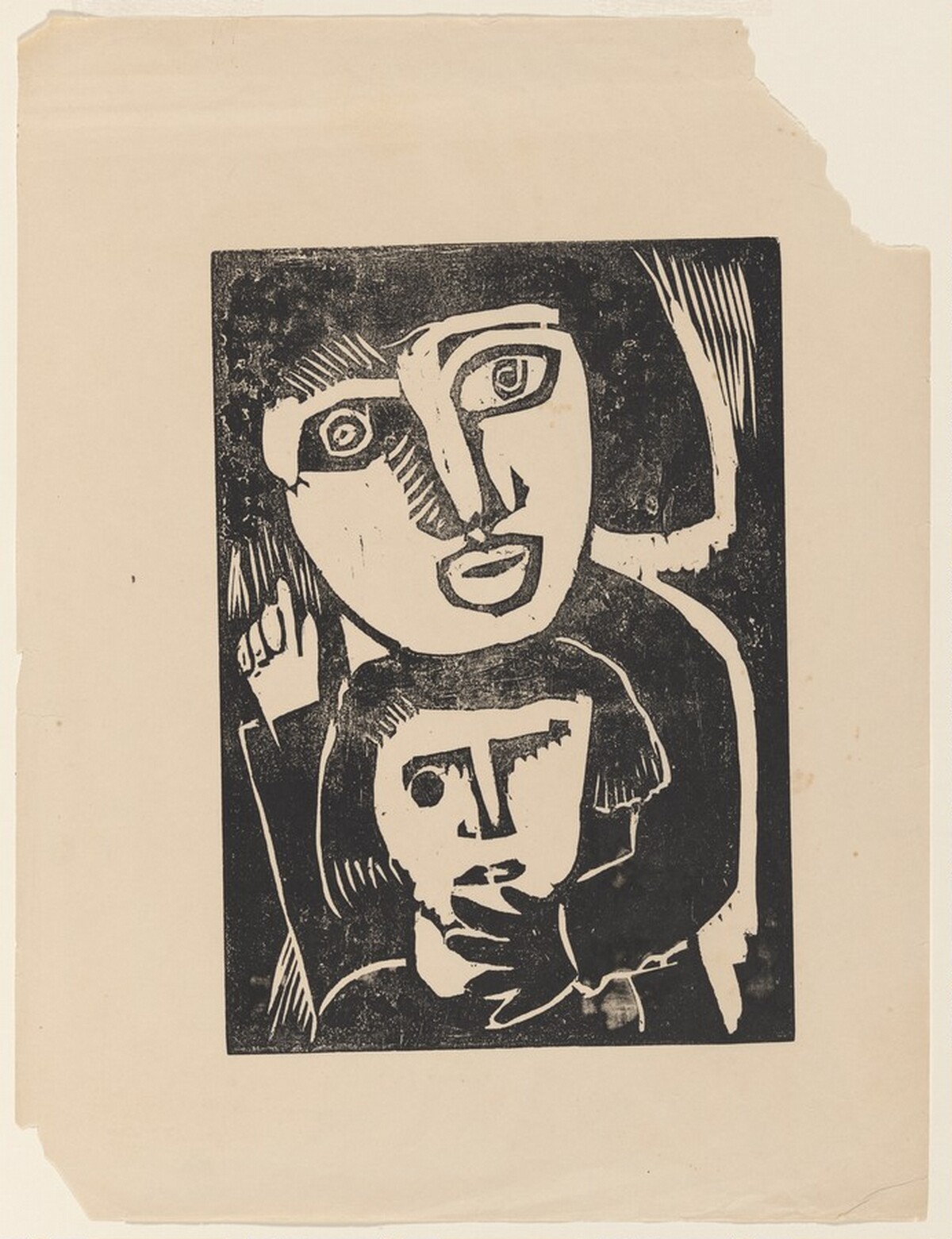 Mother and Child by Franz Radziwill