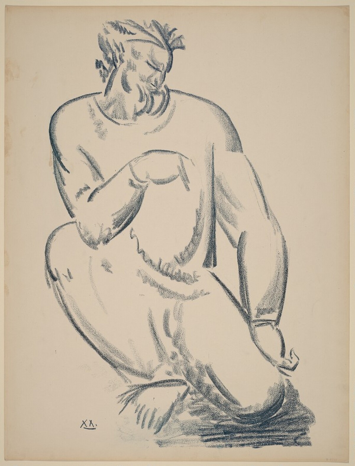 Moses Kneeling by Ivan Mestrovic