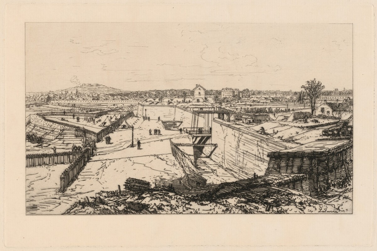 The Porte de Versailles at Pont du Jour by Maxime Lalanne