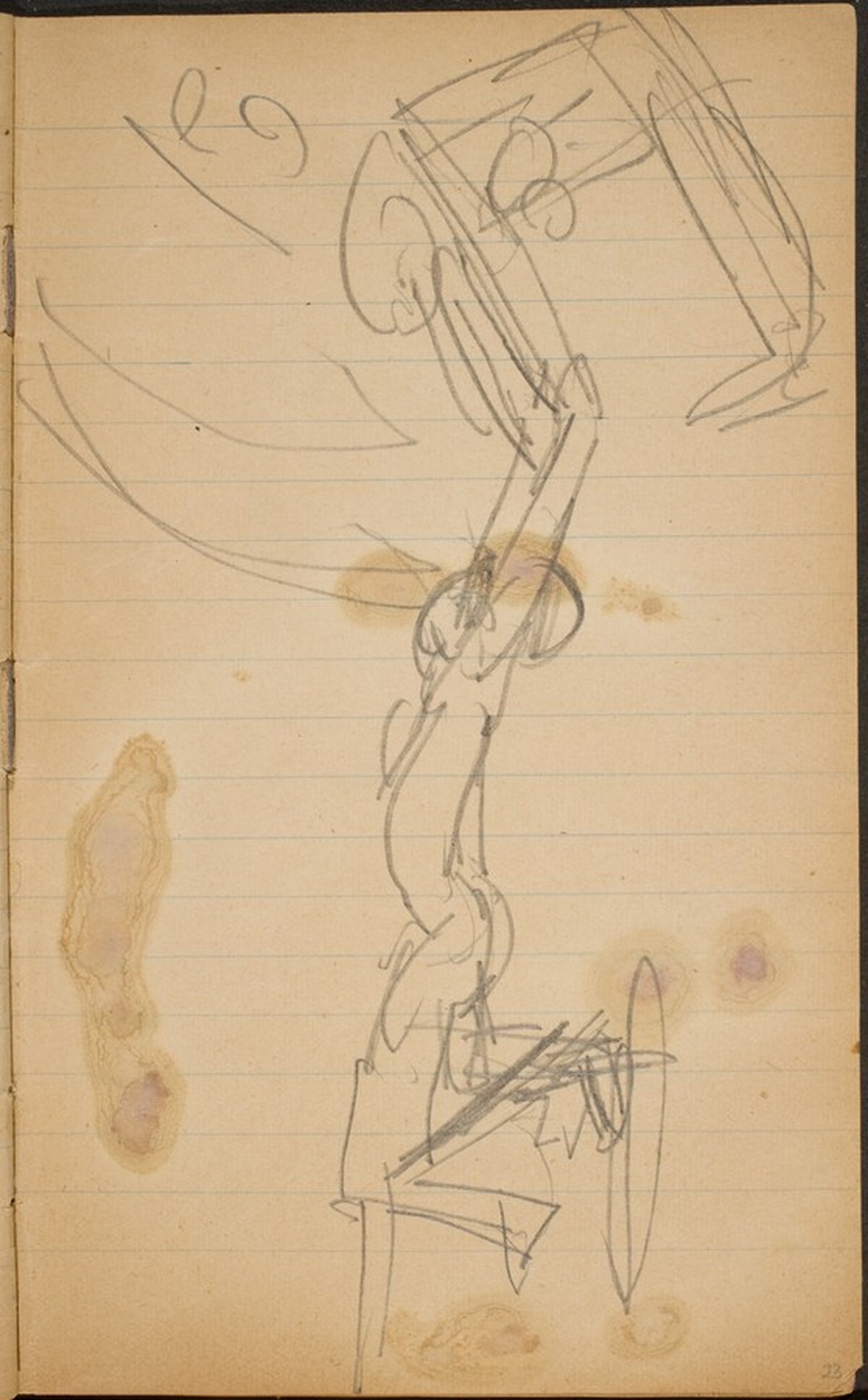 Zwei Akrobaten (Two Acrobats) [p. 23] by Max Beckmann