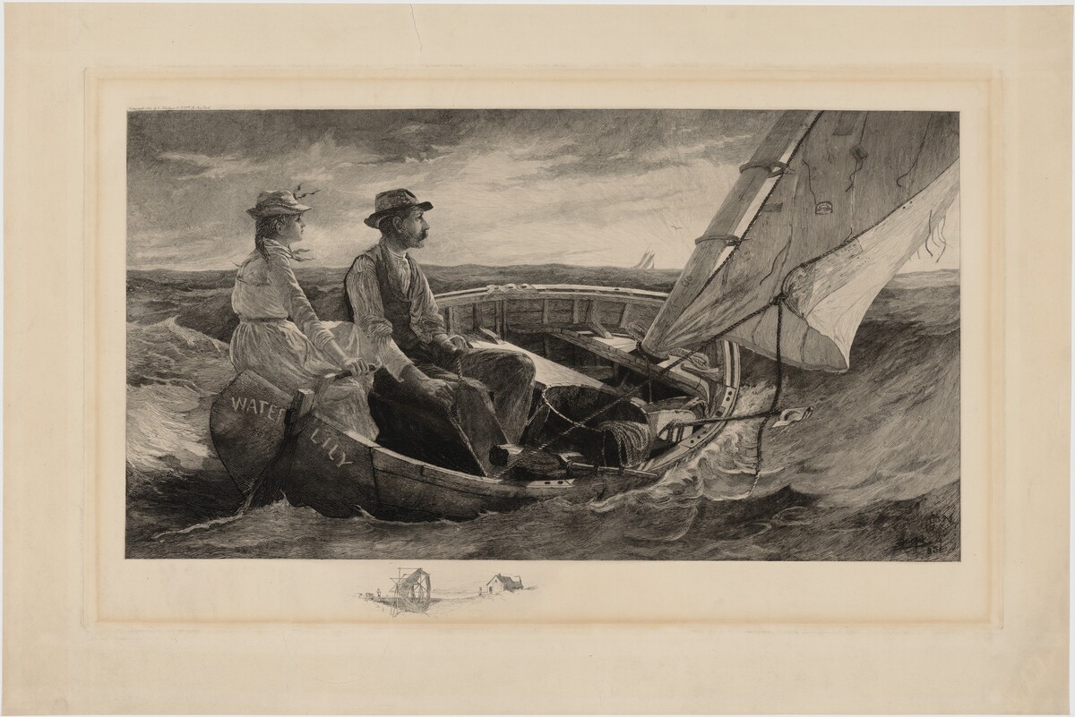 Homeward Bound by Henry Pruett Share, after Milton James Burns