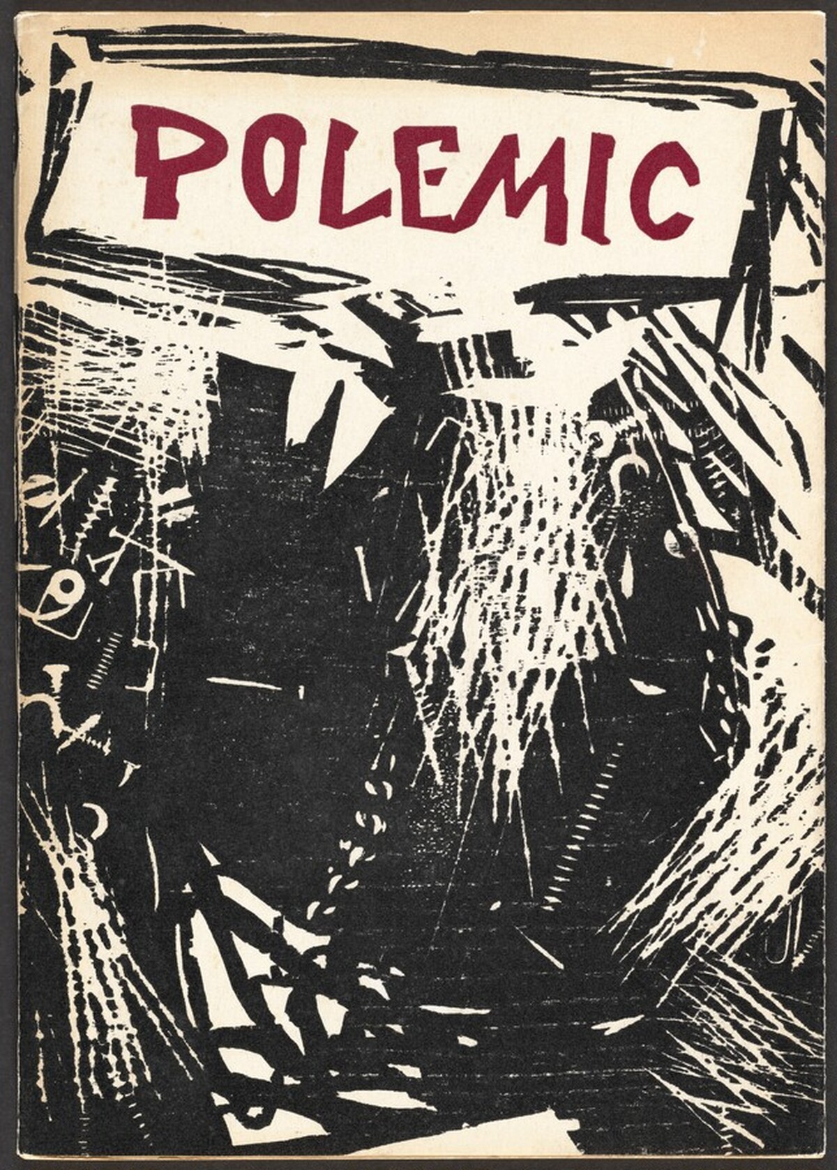 Cover for "Polemic" Magazine by Roy Lichtenstein