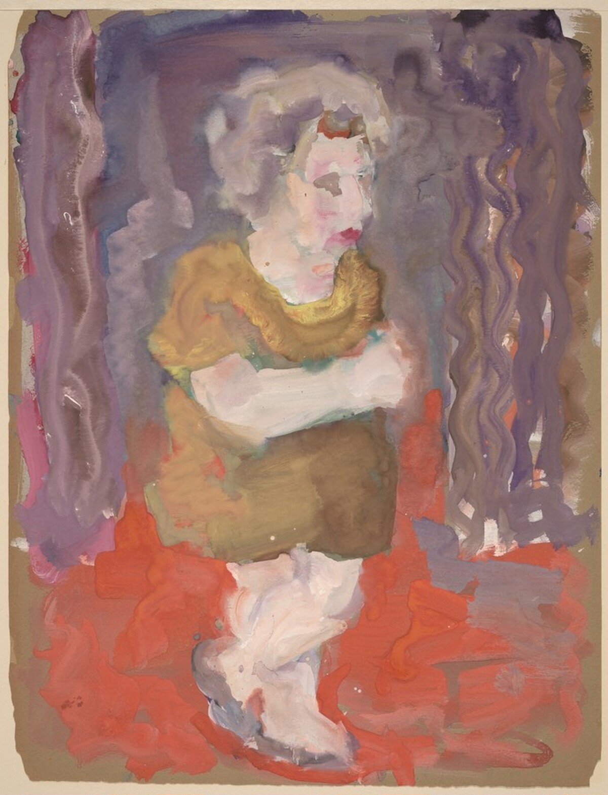Standing Woman Looking Right by Mark Rothko