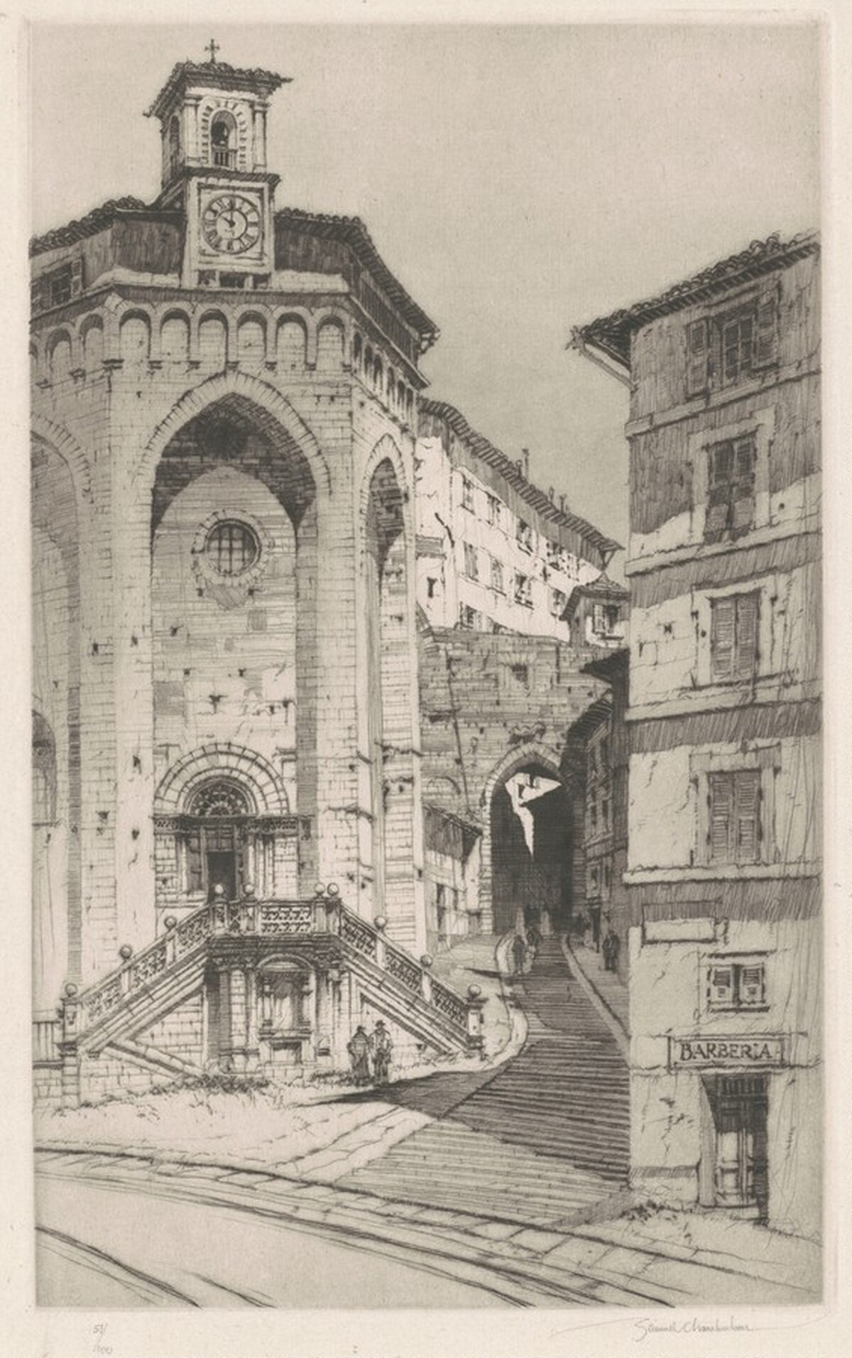 Perugia by Samuel Chamberlain