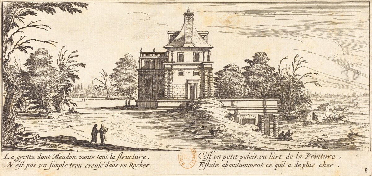 Le Grotte de Meudon by Israël Silvestre
