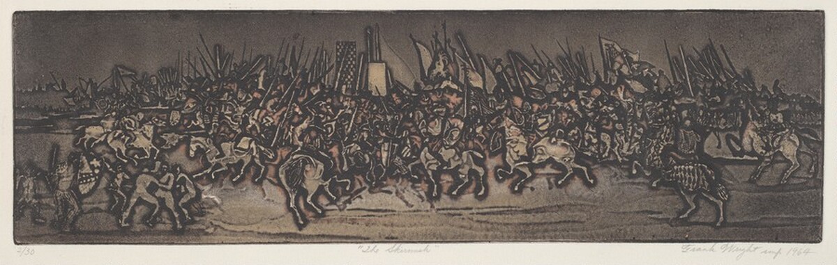 The Skirmish by Frank Wright