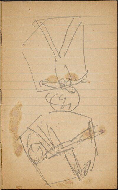 Zwei Akrobaten in der Schaukel (Two Acrobats in Swings) [p. 25]