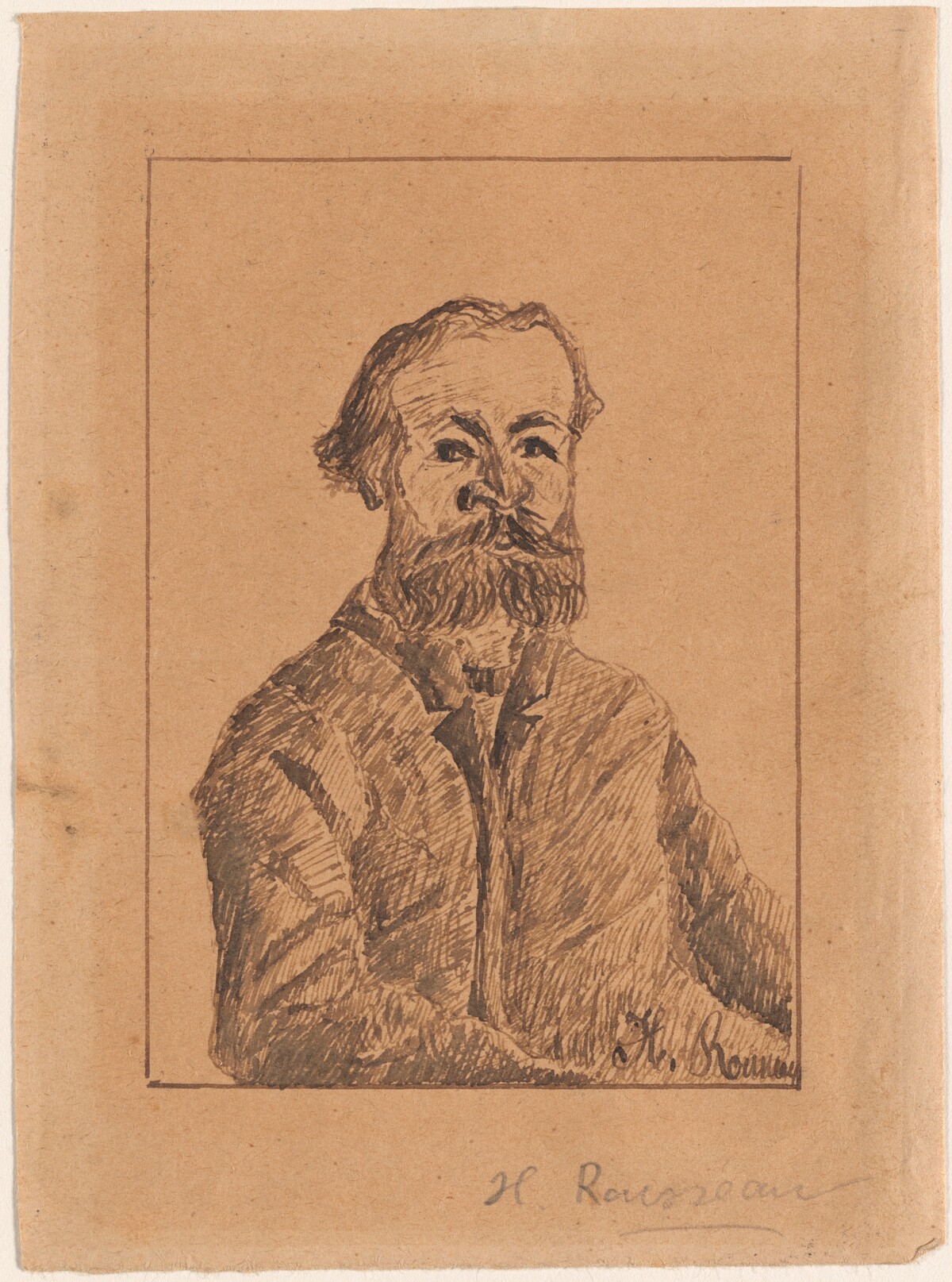 Self-Portrait by Henri Rousseau