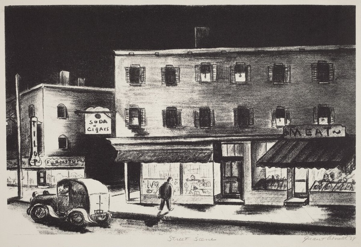 Street Scene by A. Grant Arnold