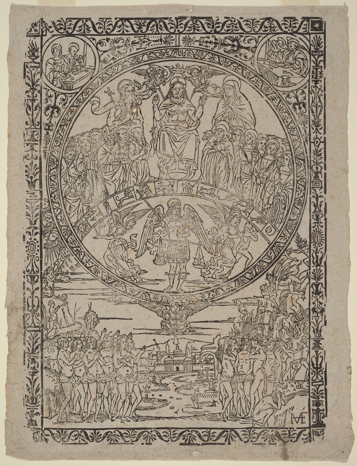 The Last Judgment by Master MF
