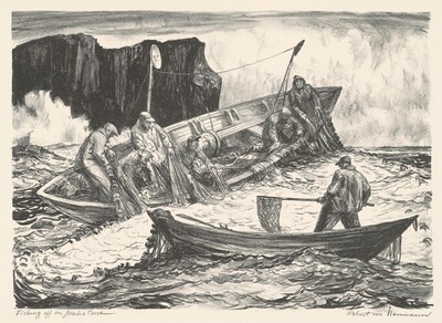Fishing off the Maine Coast