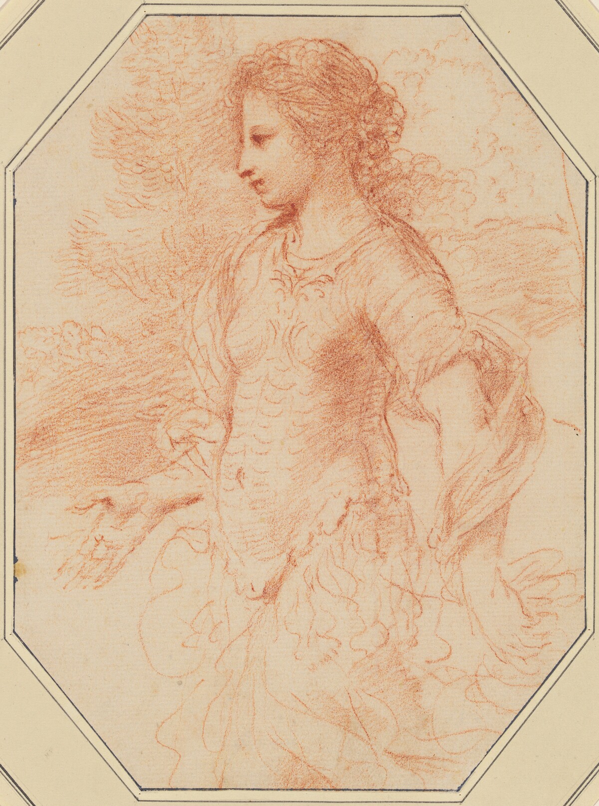 Erminia by Giovanni Francesco Barbieri, called Guercino