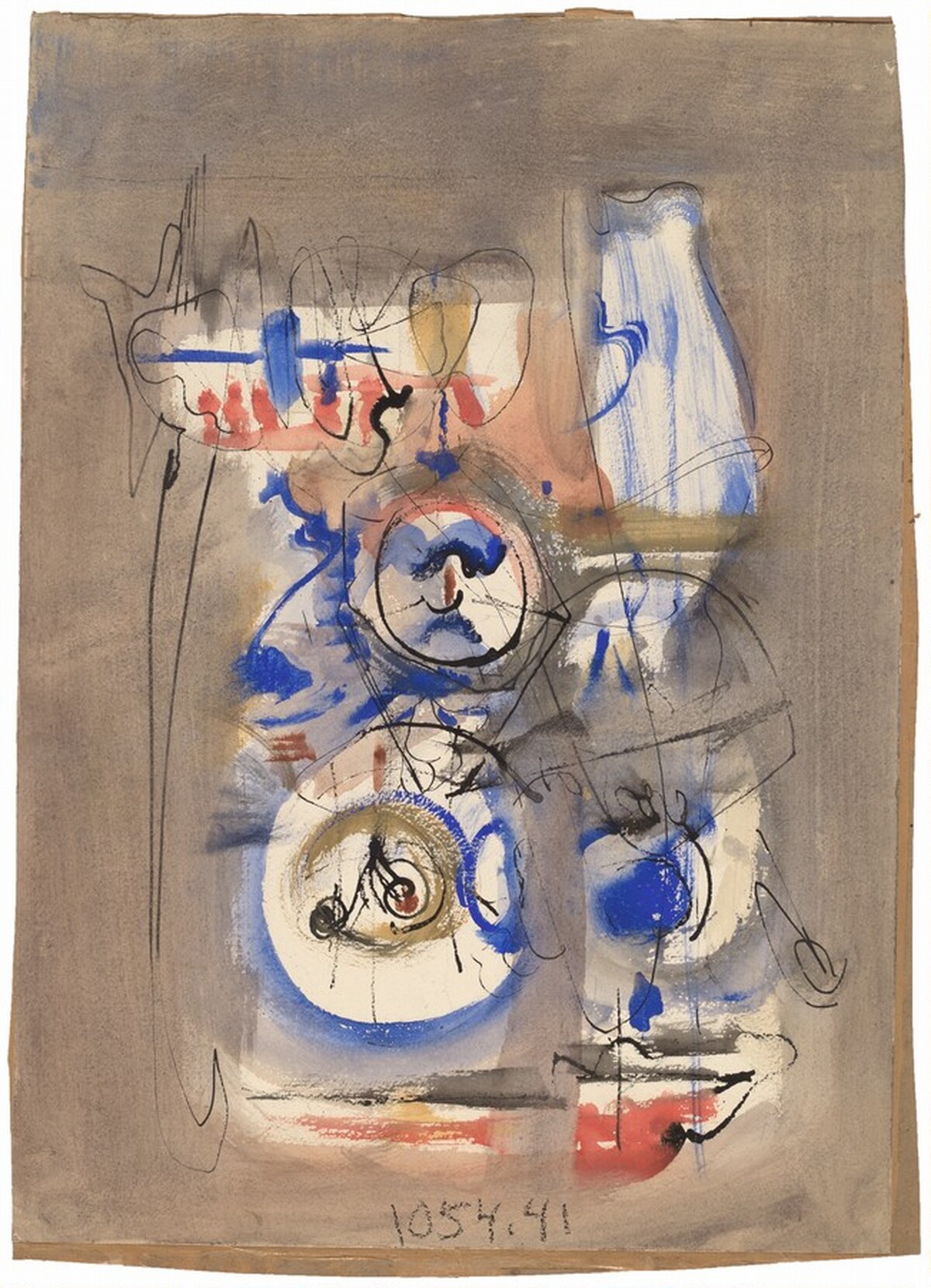 Untitled [verso] by Mark Rothko