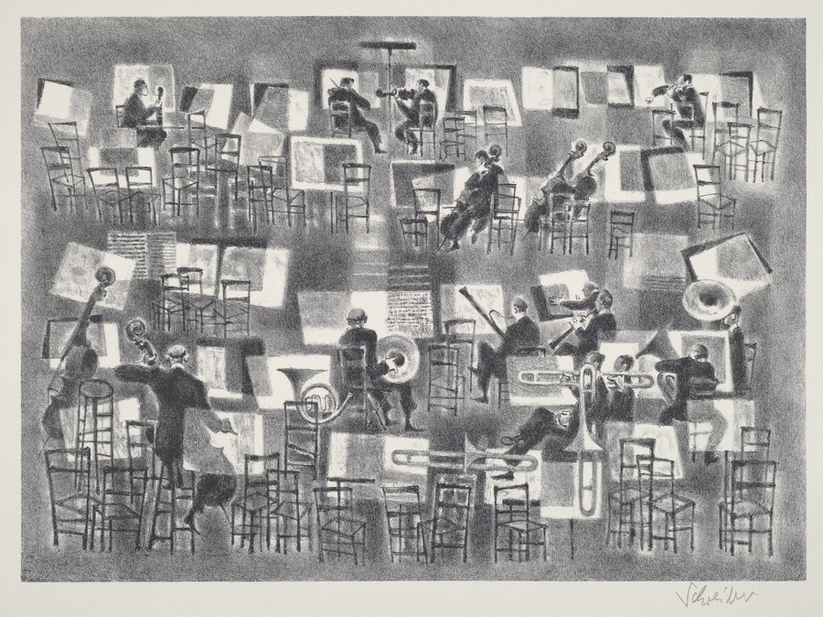 Musical Interlude by Georges Schreiber