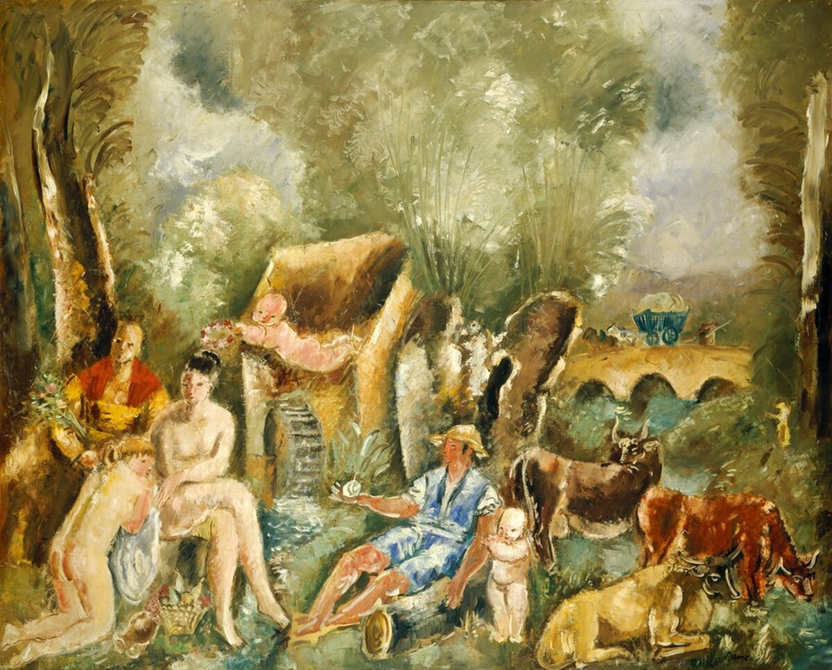 Judgment of Paris by Charles Georges Dufresne