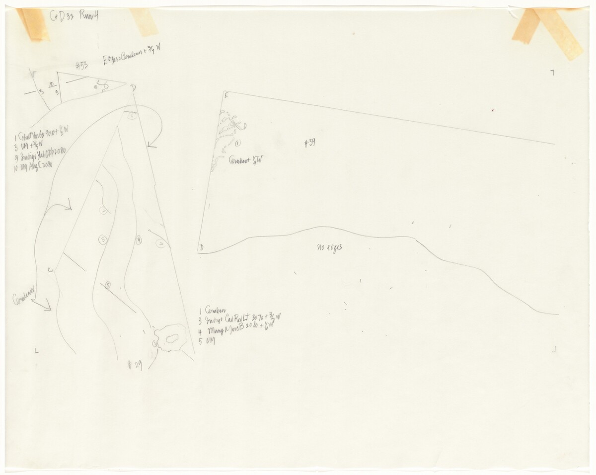 Tracing for Changes and Disappearances #32 (4 of 11) by John Cage