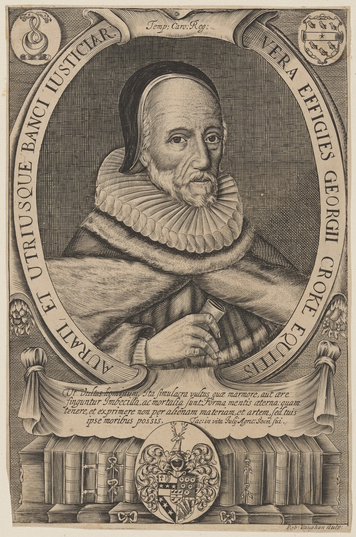Sir George Croke by Robert Vaughan