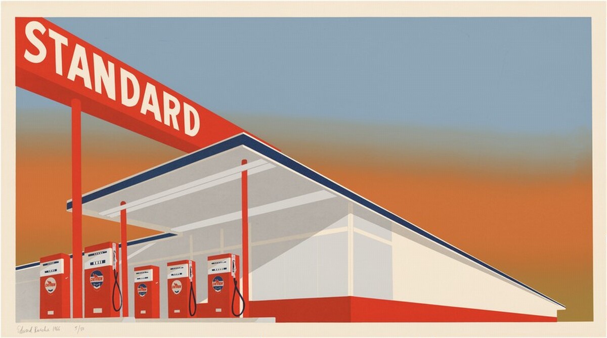 Standard Station by Ed Ruscha