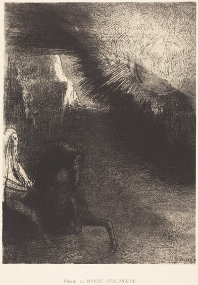 Pélerin du monde sublunaire (Pilgrim of the sublunary world)