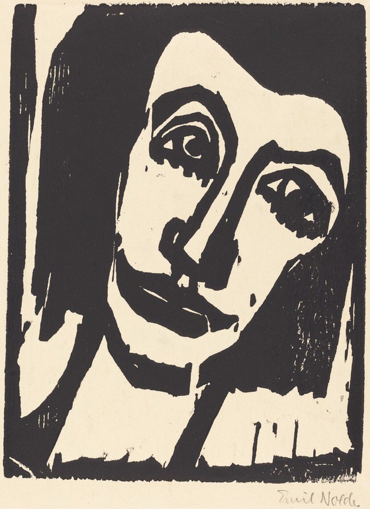 Frau D.S. by Emil Nolde