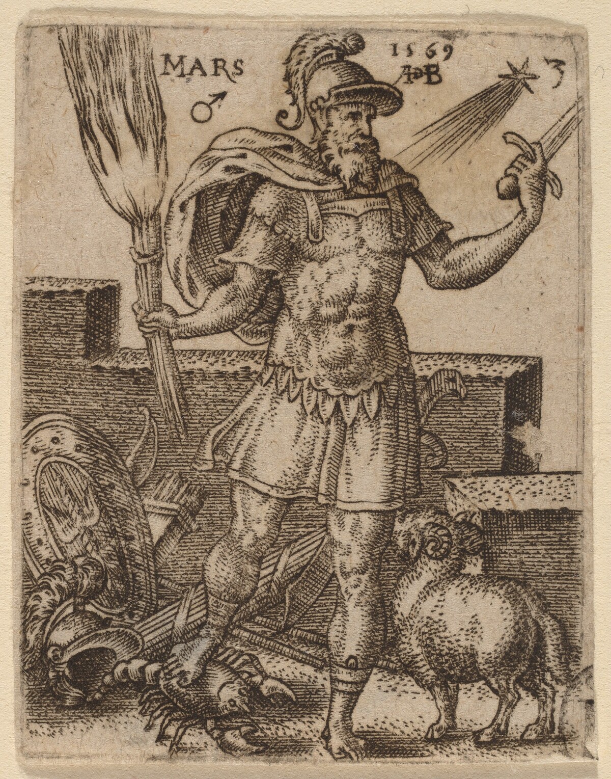 Mars by Abraham de Bruyn