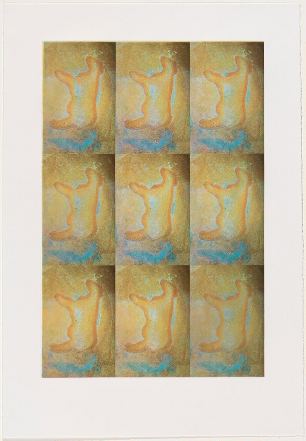 Cow Print [working proof 1] by Gay Outlaw