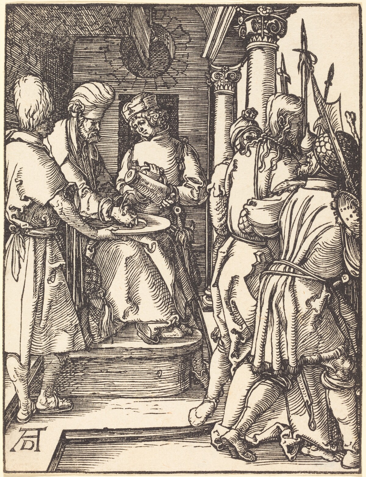 Pilate Washing His Hands by Albrecht Dürer