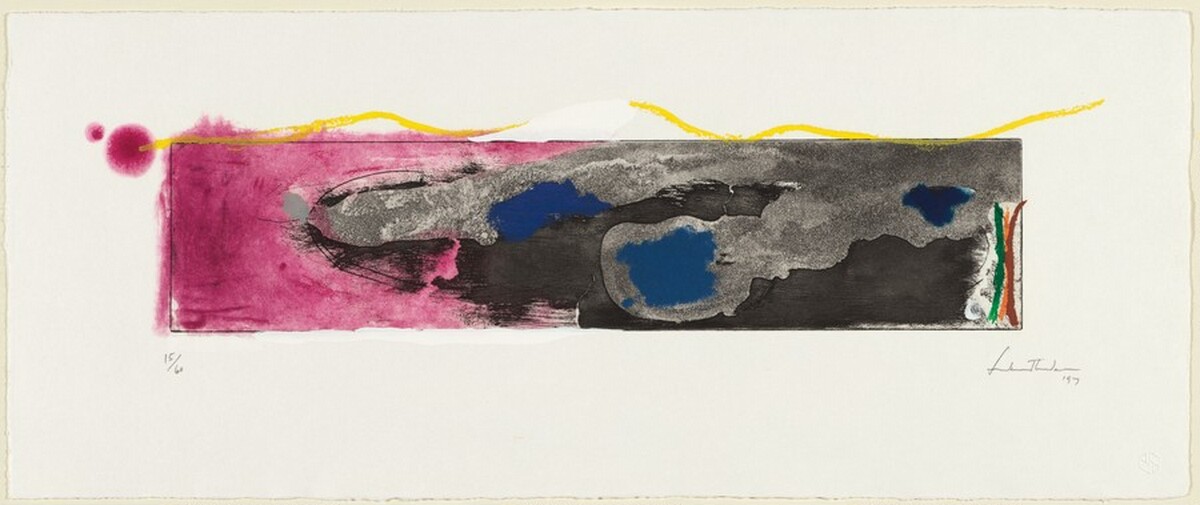 A Page From A Book III by Helen Frankenthaler