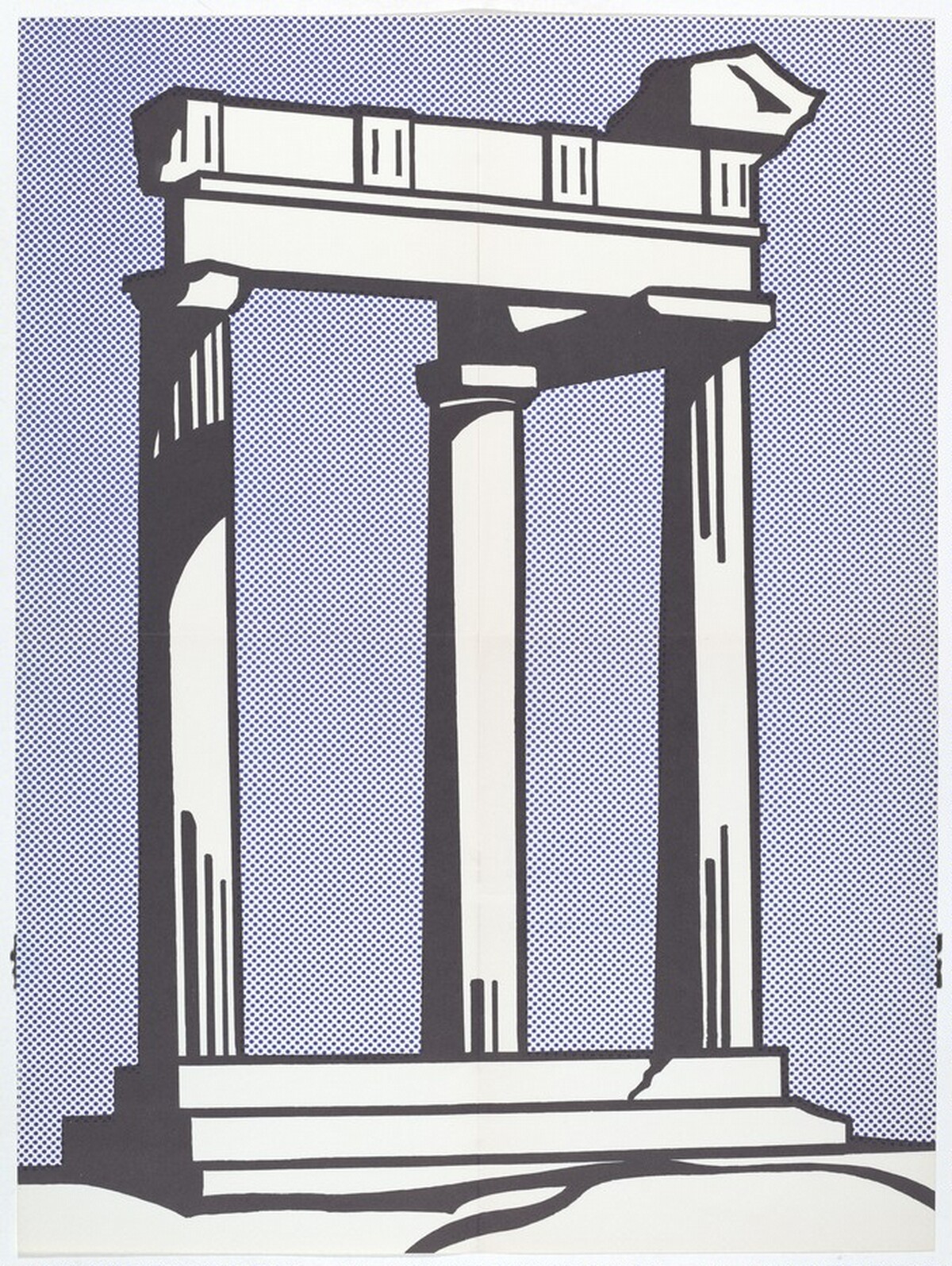 Temple by Roy Lichtenstein