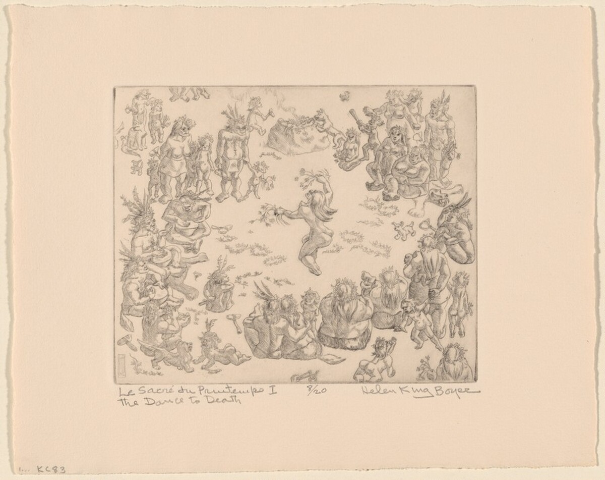I. The Dance of Death by Helen King Boyer