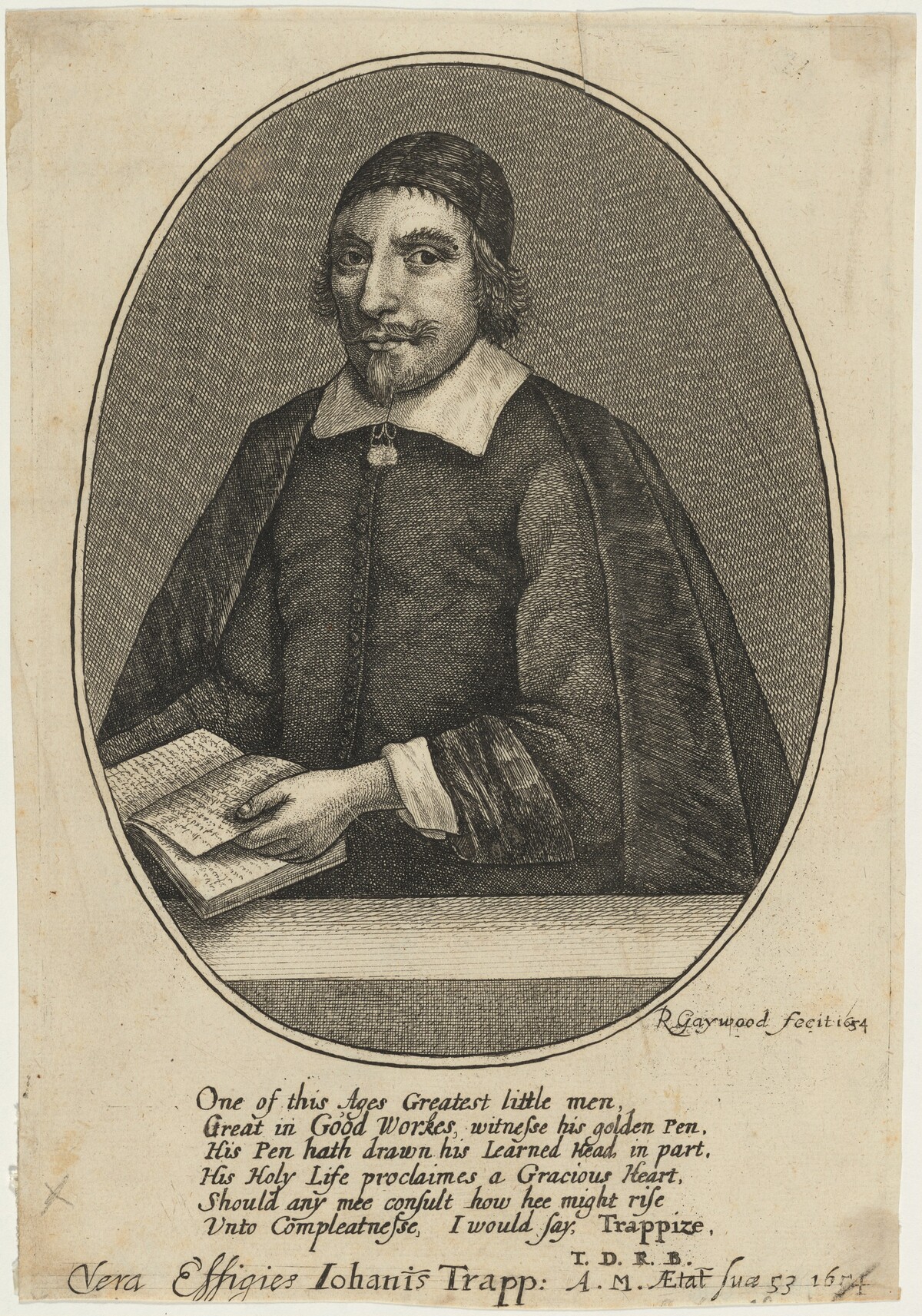 John Trapp, Vicar of Weston-on-Avon, BiblicalCommentator by Robert Gaywood