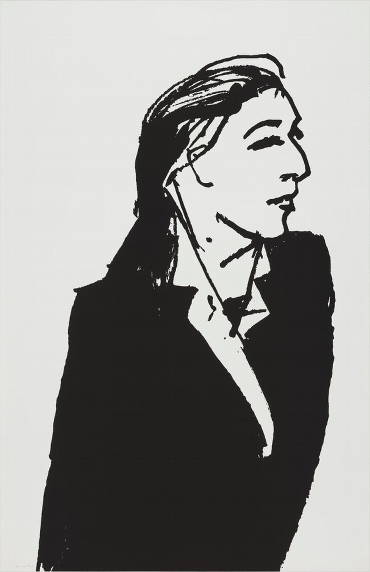 Shopper 1 by Alex Katz