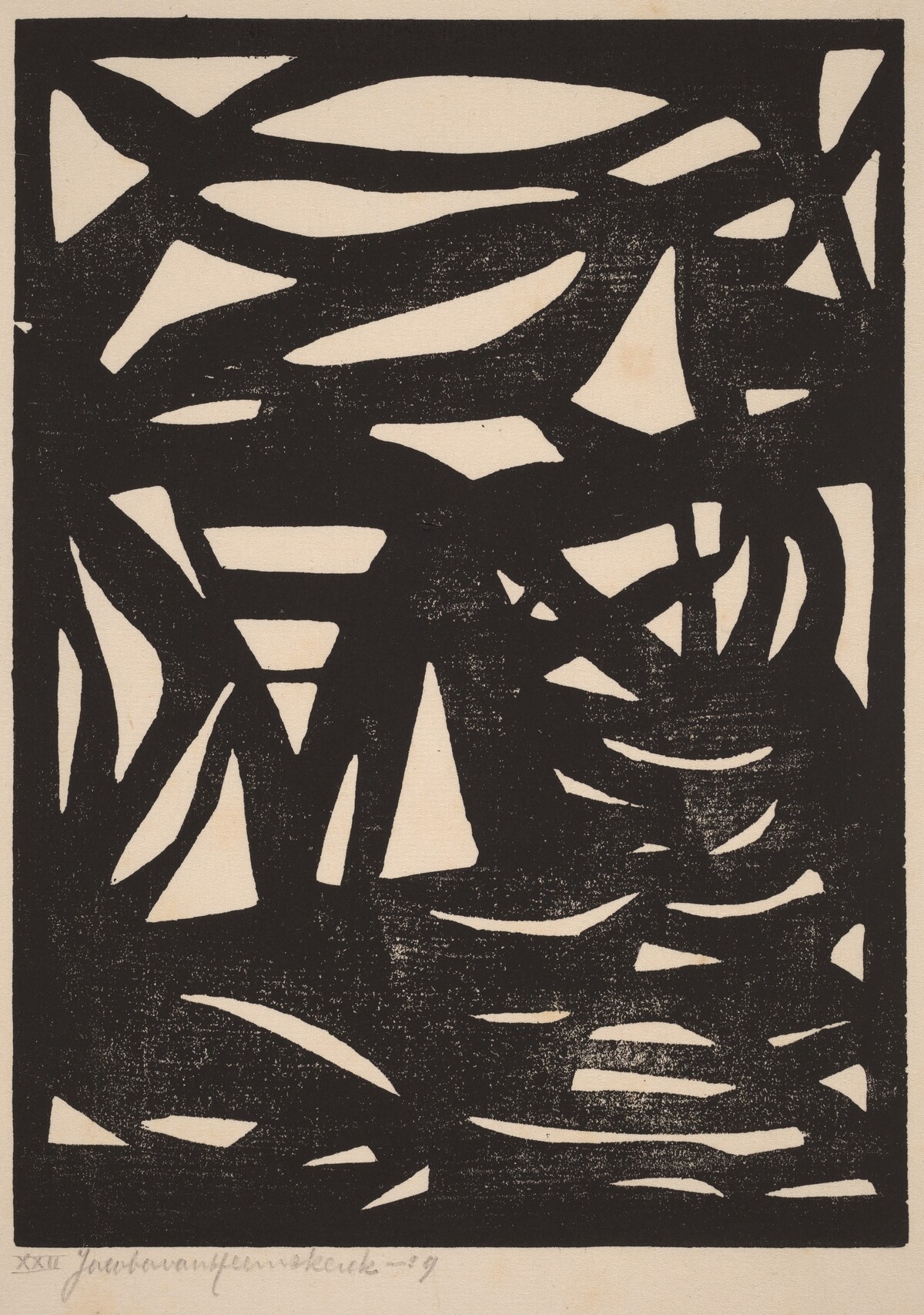Composition XXII by Jacoba van Heemskerck van Beest