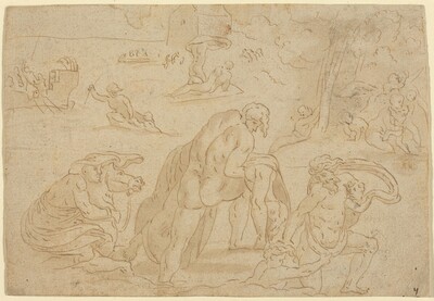 The Deluge, from the Loggia of the Vatican
