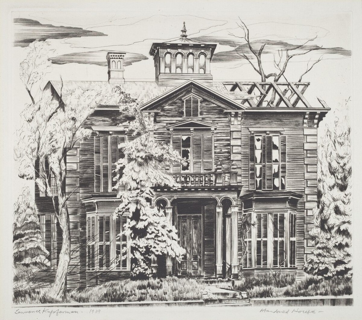 Abandoned House by Lawrence Edward Kupferman