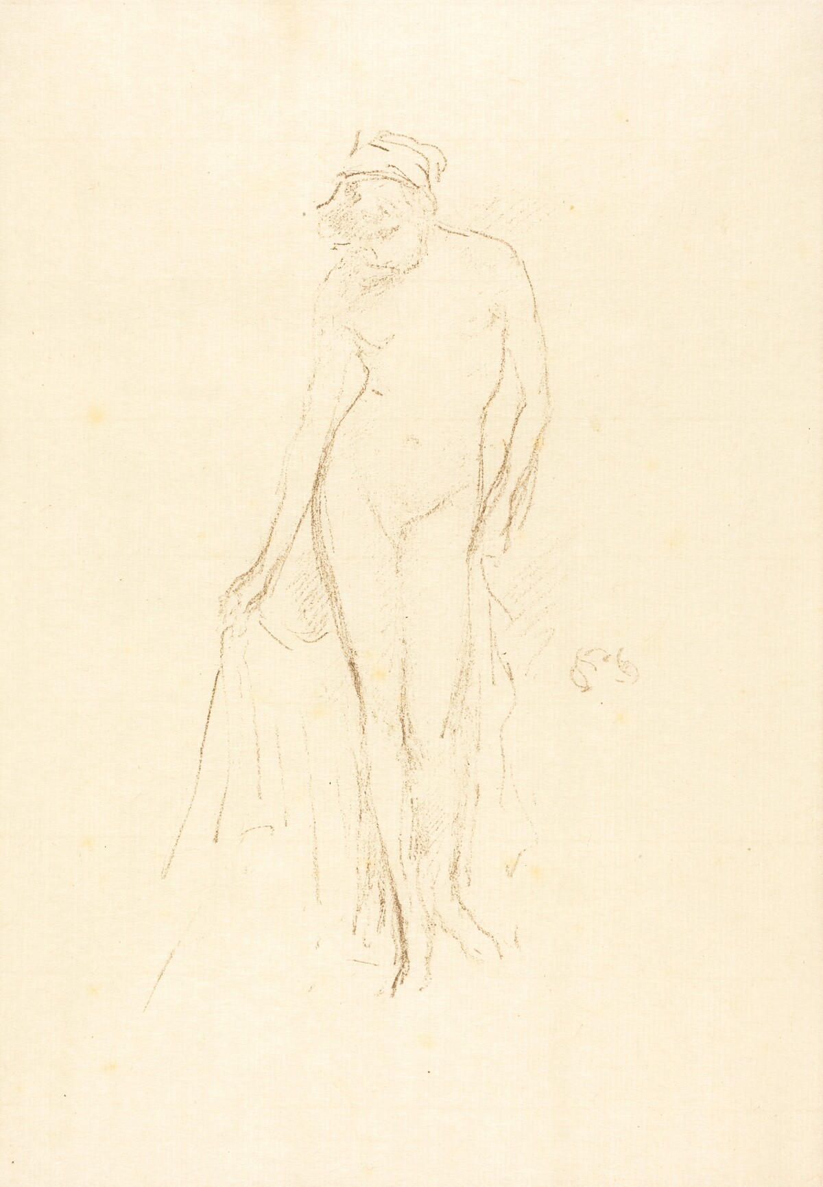 Nude Model, Standing by James McNeill Whistler