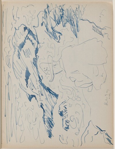Figure on the Rocks