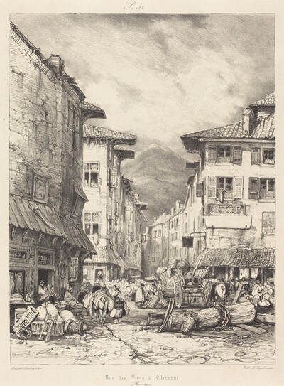 Rue des Gras à Clermont